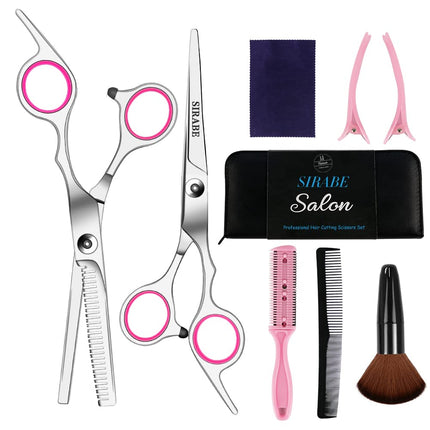 8 Pcs Hair Cutting Scissors Set - Hairdressing Sci