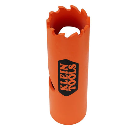 Klein Tools 31012 Bi-Metal Hole Saw, 3/4-Inch Circle Saw, Metal and Drywall Hole Cutter, Sheet Metal Cutter