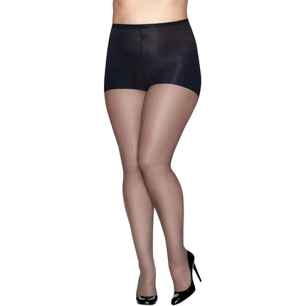 Collant voile ultra Hanes Plus Absolutely, galbant et pointes renforcées pour femme,