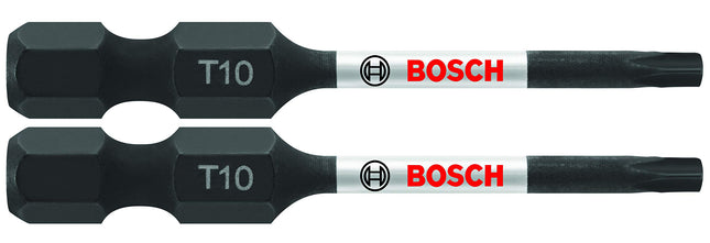 BOSCH ITT10202 2-Pack 2 in. Torx #10 Impact Tough 