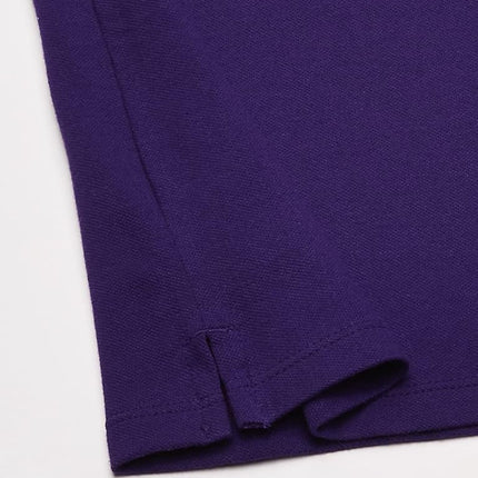 The Children's Place Girls' Short Sleeve Polo, Regal Violet, X-Large