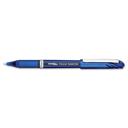 Pentel BLN25-B - Bolígrafo Energel Plus con punta de aguja 0.5 Rojo BLN25-B - (Paquete de 12)