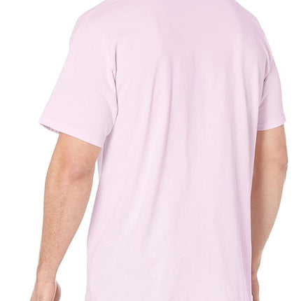 Hanes Essentials Men's T-Shirt Pack, Men's Short Sleeve Tees, Crewneck Cotton T-Shirts for Men, Value Pack, Pale Pink - 4 Pack, XX-Large