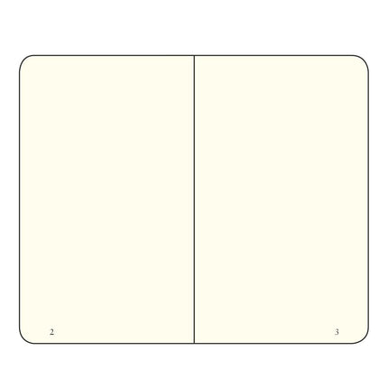 LEUCHTTURM1917 (355315) Notebook Pocket (A6) Softcover, 123 Numbered Pages, Plain, Sand
