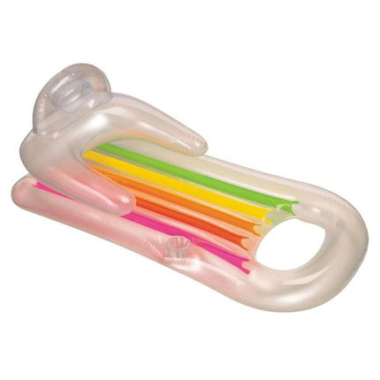 Intex Sit N Float Inflatable Lounge, 60" X 39", (Colors May Vary), 1 Pack