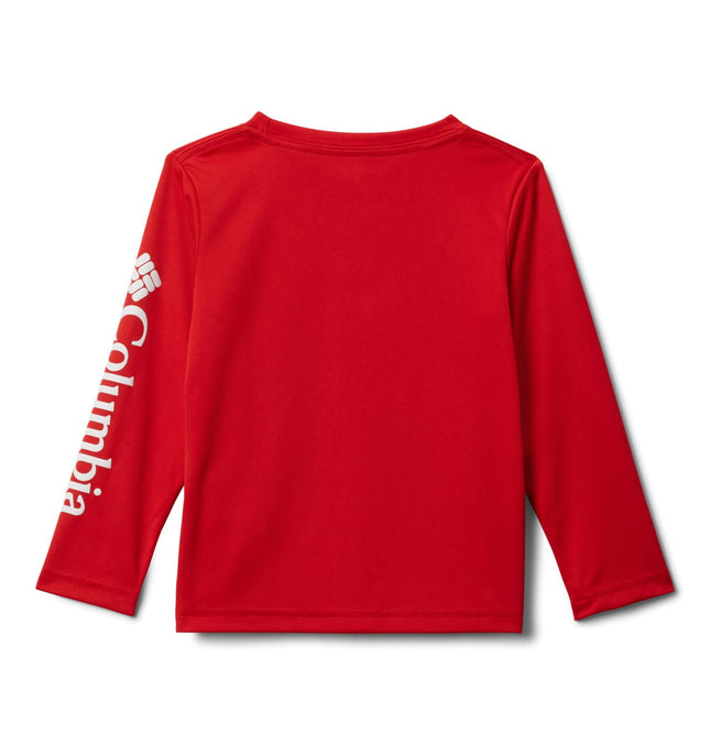Columbia Boys' Little Graphic T's, Red Spark, Small