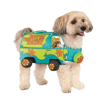 Official Rubie's Scooby-Doo Mystery Machine Pet Dog Costume, Size: Large Neck to Tail 22 inch, Chest 20 inch Halloween Halloween