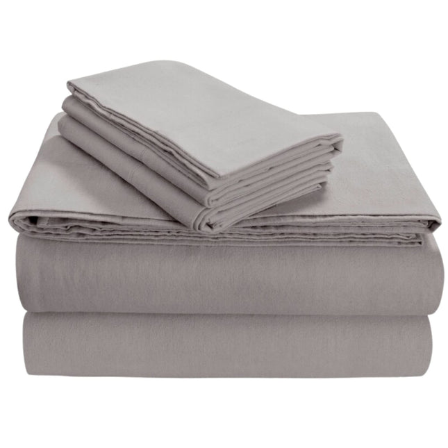 Tribeca Living FLSOEDSS Luxury Solid Flannel Deep 