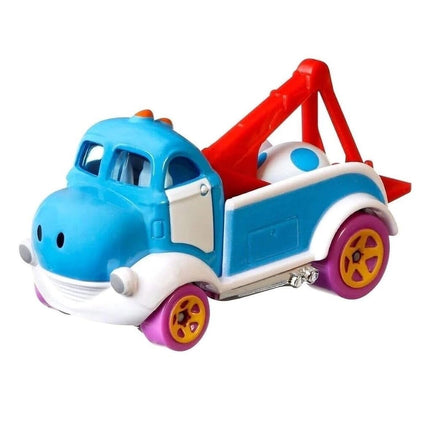 Hot Wheels Super Mario Character Cars - Light-Blue Yoshi