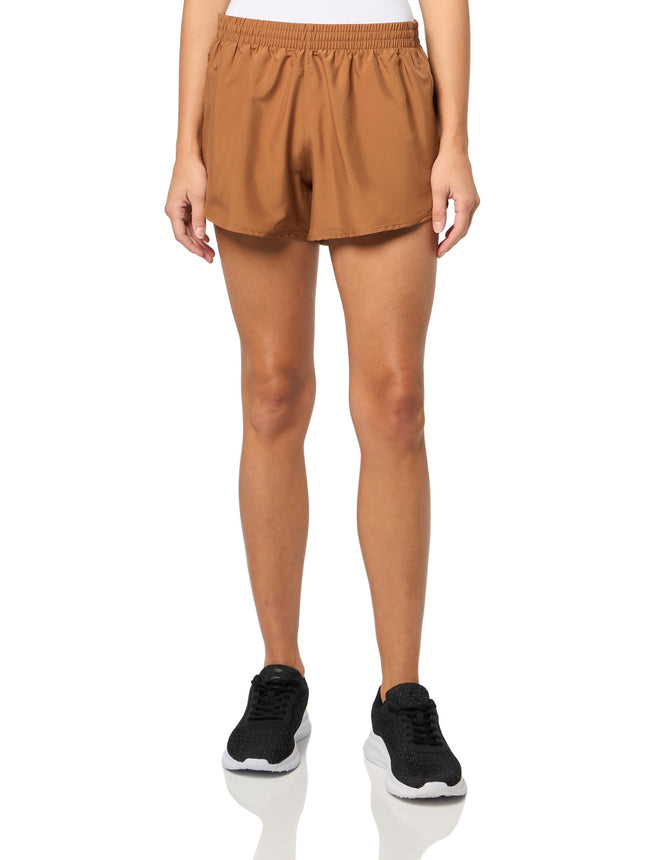 Under Armour Women's Mileage Shorts, (253) Tundra 