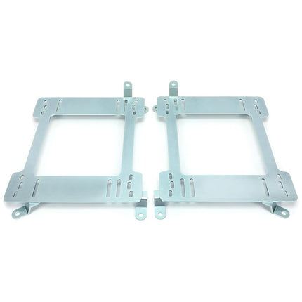 ALMULOO Seat Mount Bracket Compatible with 1992-1999 BMW 3 Series E36 Coupe Replacement Driver and Passager Side Steel Zinc-Plated Silvery