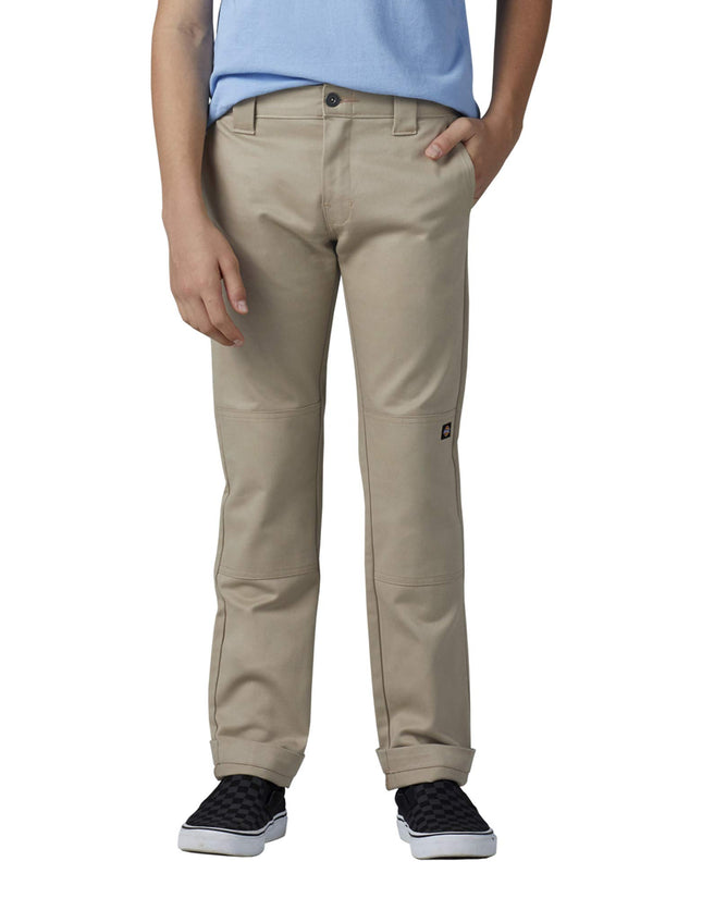 Dickies Boy’s Skinny Straight Double Knee Pant - S