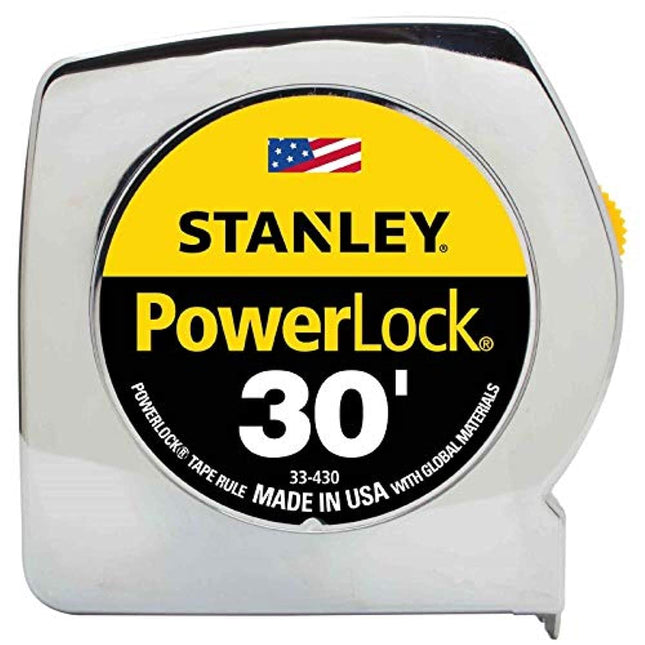 Cinta métrica Stanley PowerLock (caja de 4, 9,14 m)