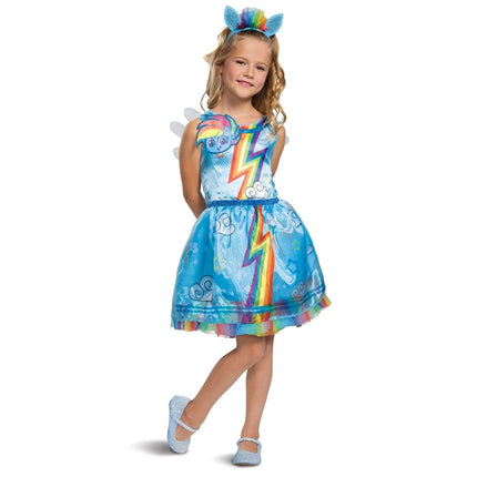 Disguise My Little Pony Rainbow Dash Classic Girls Dress - Small