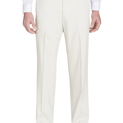 Haggar Men's Cool 18 Pro Classic Fit Flat Front Pa