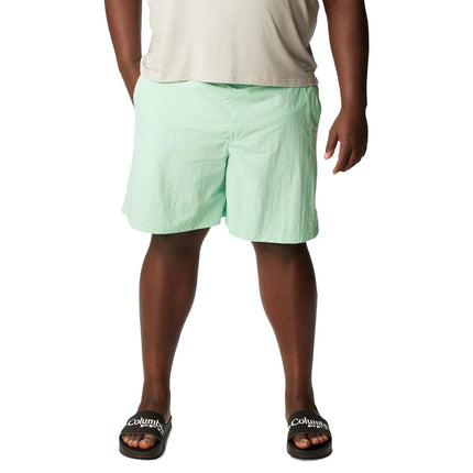 Columbia Pantalón corto de senderismo Backcast III Water para hombre, menta cay, M x 6L