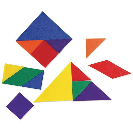 Learning Resources Six-Colour Tangrams