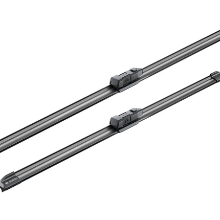 Bosch Wiper Blade Aerotwin A621S, Length: 650mm/500mm − Set of Front Wiper Blades - Only for Left-Hand Drive (EU)