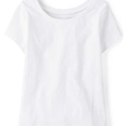 The Children's Place Girls' Basic Short Sleeve Lay
