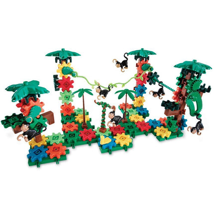 Learning Resources Gears! Gears! Gears! Movin’ Monkeys, Gears & Construction Toy, STEM Toys, Gears for Kids