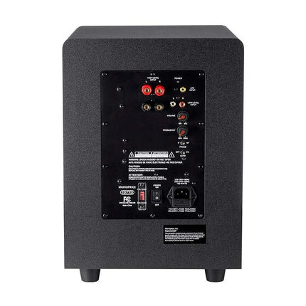 Monoprice Premium Select 8-inch 200-Watt Subwoofer (Black)