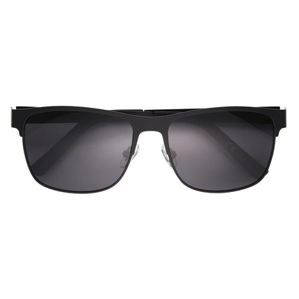 Dockers Men's Colton Sunglasses Polarized Navigator, Black, 57mm