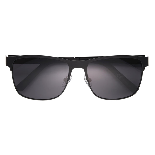 Gafas de sol Dockers Colton Polarizadas de Navegante para Hombre, Negras, 57mm