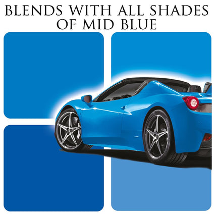 Car Gods Iris Custom Color Mid Blue 3-in-1 Polish Wax Colour Restorer & Scratch Remover 500ml - 16 colours Available