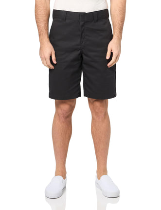 Dickies Mens Relaxed Fit Work Shorts, Black, 34 Re