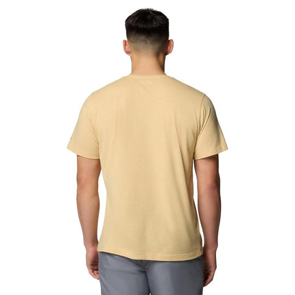 Columbia Men's Thistletown Hills Short Sleeve, Sand Dune Heather, S