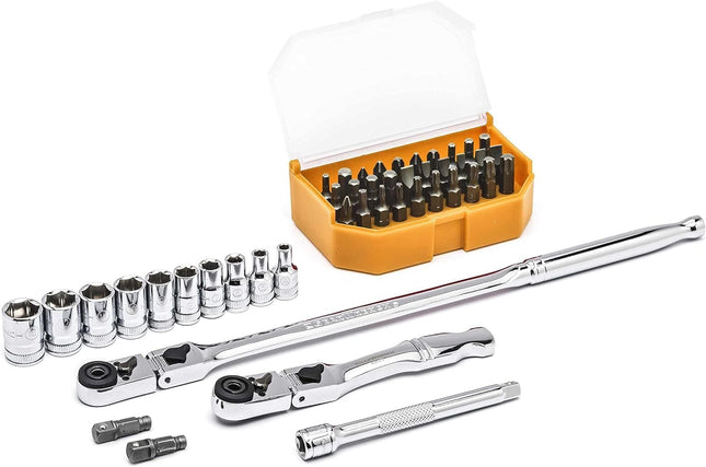 GearWrench 81032 1/4" Drive 6 Pt. Standard Slim He