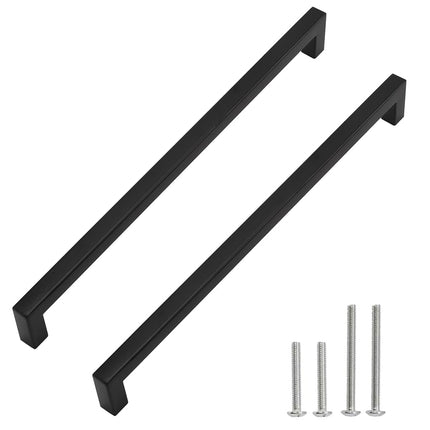 Redunest Cabinet Pulls Matte Black Cabinet Handles