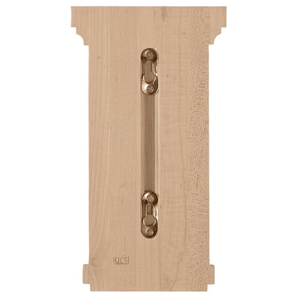 Ekena COR05X05X10FLAL 5 1/2-Inch Width x 5 1/2-Inch Depth x 10-Inch Height Fluted Corbel - Alder