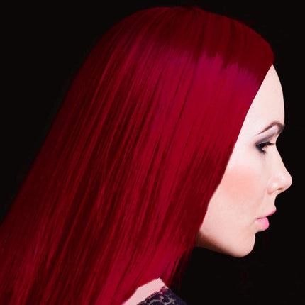 MANIC PANIC Classic Rock N Roll Red Semi Permanent Hair Color - Warm Medium Red Hair Dye for Women & Men That Lasts 4-6 Weeks - Vegan, Ammonia & Cruelty-Free - Create & Mix Custom Shades (4oz / 3pk)