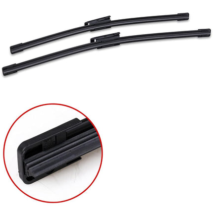 Bosch Wiper Blade Aerotwin A856S, Length: 450mm/475mm − Set of Front Wiper Blades - Only for Left-Hand Drive (EU)