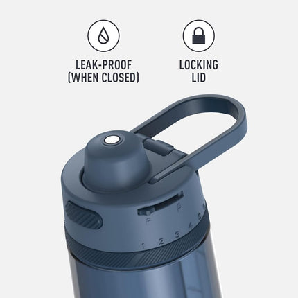 THERMOS ALTA Series, Hydration Bottle with Spout, 24 Ounce, Slate