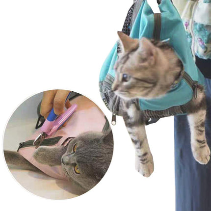Cinf Cat Restraint Grooming Bag, Anti-Scratch Tool for Nail Trimming