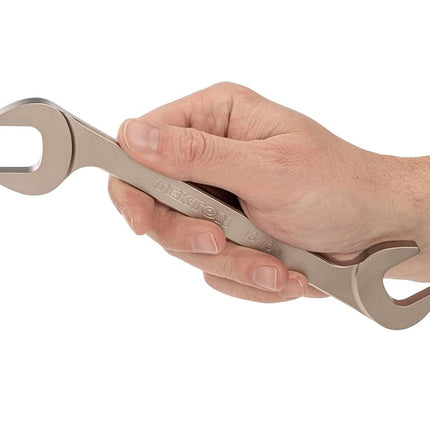 TEKTON 13/16 Inch Angle Head Open End Wrench | WAE83221 | Made in USA