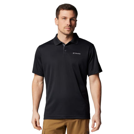 Columbia Men's Utilizer Polo Polo Shirt, Black, Si