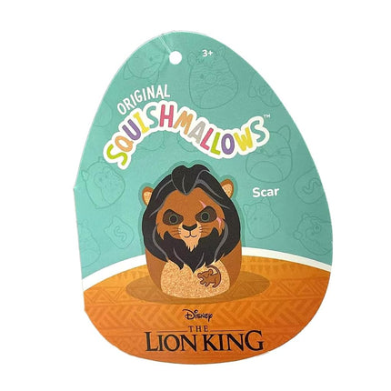 Squishmallows Original 8 Inch Scar - The Lion King Disney Plush