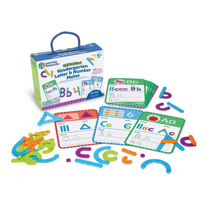 Learning Resources Skill Builders! Kindergarten Letter & Number Maker