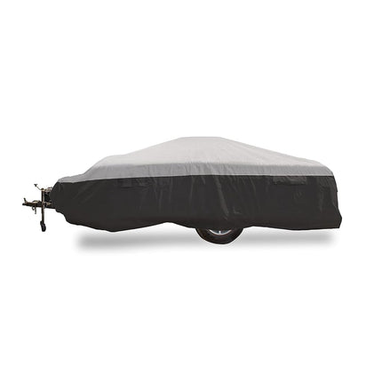 Camco ULTRAGuard RV Cover | Fits Pop-Up Campers 10 to 12-feet | Extremely Durable Design that Protects Against the Elements | (45762)