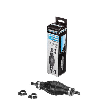 Quicksilver 8M0061875 Primer Bulb with 2 Hose Clamps for 5/16'' (8 mm) Fuel Lines
