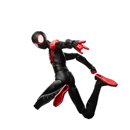 Marvel Legends Series Miles Morales, Spider-Man: Into the Spider-Verse Collectible 6 Inch Action Figure, Red and Black