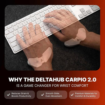 Carpio 2.0 Ergonomic Wrist Rest (Small, Right, Black)