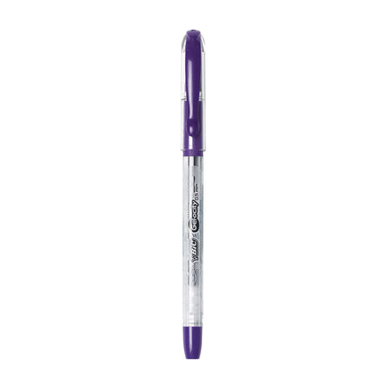 Bolígrafos de gel BIC Gel-ocity Smooth Stick, punta fina de 0.5 mm, tinta surtida (paquete de 8)