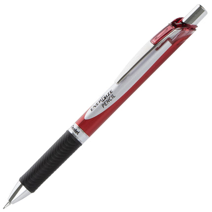 Pentel EnerGel RTX Gel Pen and EnerGize Mechanical Pencil Set, (0.7mm), Burgundy Barrel, Black Ink, HB Lead (BLPL77XBP2BG)