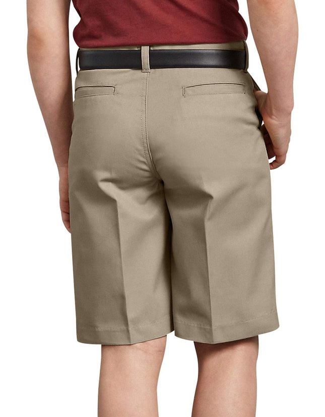 Dickies Kids Big Boys Flexwaist Flat Front Short, color arena del desierto, talla 12