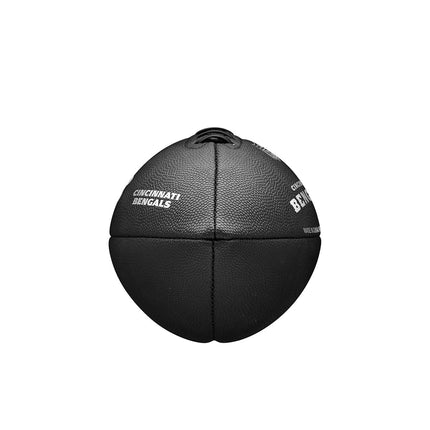 WILSON NFL Team Metallic Premiere Football - Official Size, Cincinnati Bengals