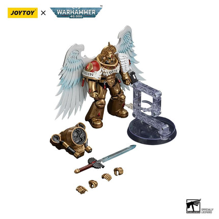 JoyToy Warhammer 40k: The Horus Heresy - Blood Angels Sanguinary Guard with Encarmine Sword 2 1:18 Scale Figure